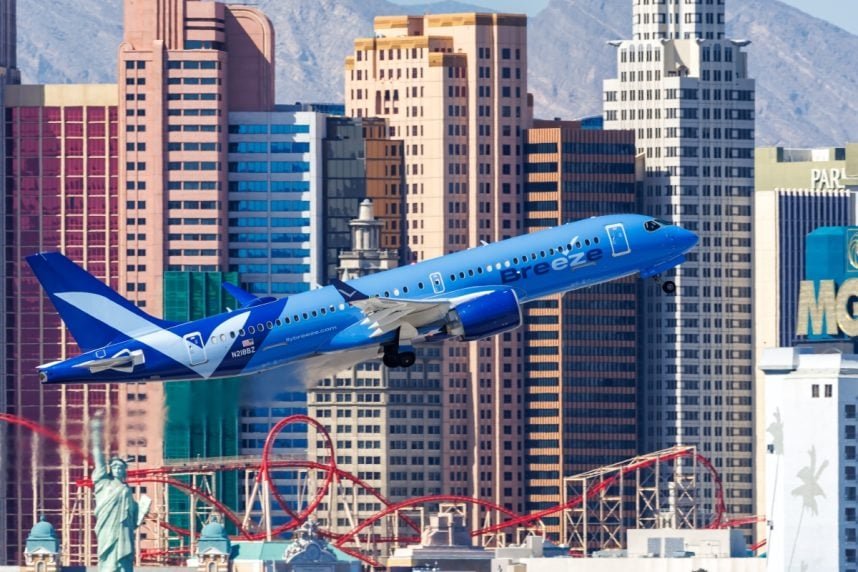 Casino.org — Breeze Airways remplace Spirit à Atlantic City