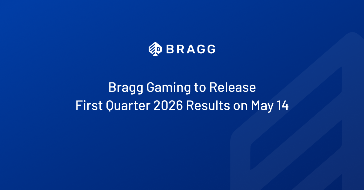 Oryx Gaming — Bragg Gaming dévoile ses résultats Q1 2026 le 14 mai