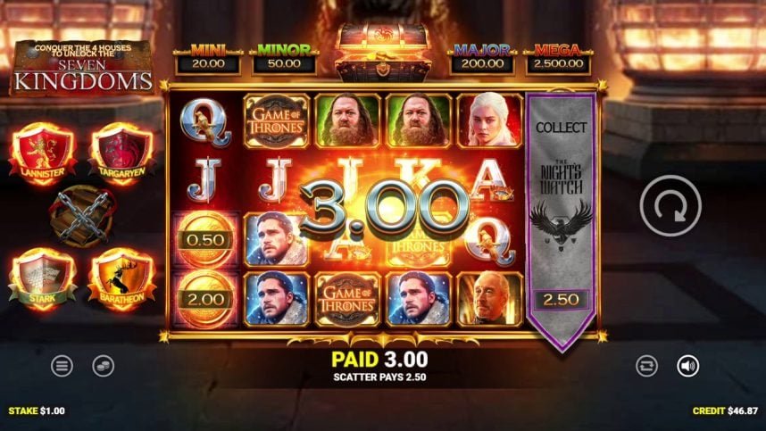 Game of Thrones — Game of Thrones arrive en exclusivité sur BetMGM Ontario