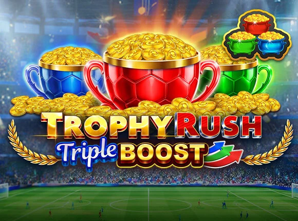 Trophy Rush Triple Boost — Trophy Rush Triple Boost : Le Slot Foot d'Amusnet